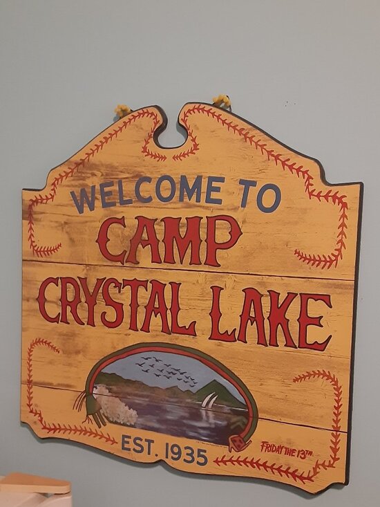 Friday The 13th – Camp Crystal Lake Sign - Picture 2 of 12